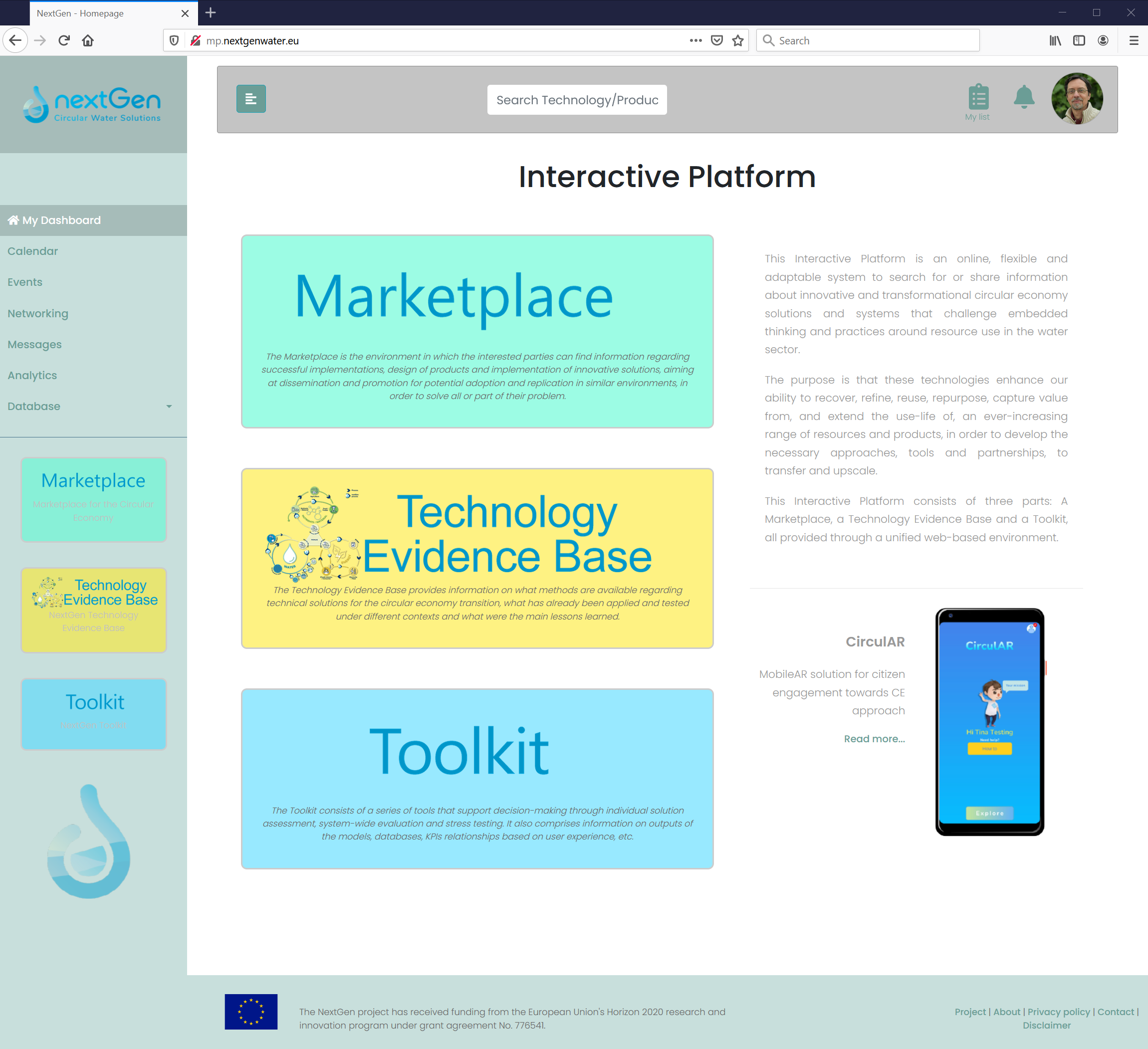 Image of NextGen Interactive Platform